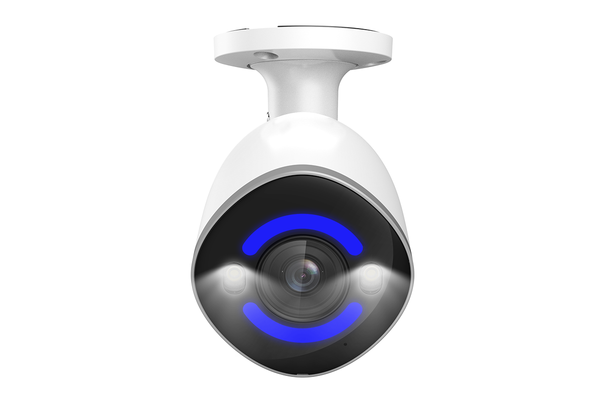 Lorex H15 4K Smart Security Lighting Deterrence Bullet AI PoE IP Wired Cameras