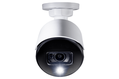 4K Ultra HD Active Deterrence Security Camera with Color Night Vision