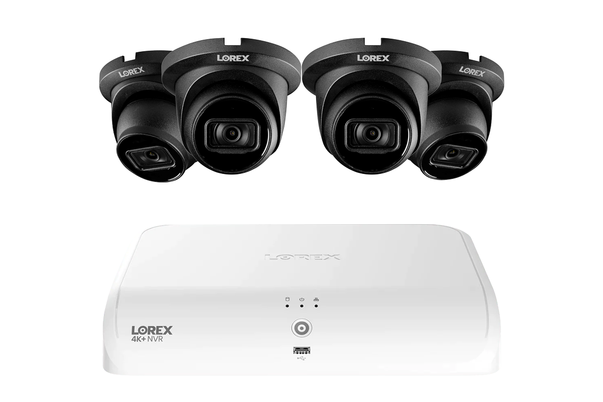 Lorex Fusion Series 4K+ 16 Channel (8 Wired + 8 Fusion Wi-Fi) 2TB Wired System with A14 Wired 4K IP Dome Cameras