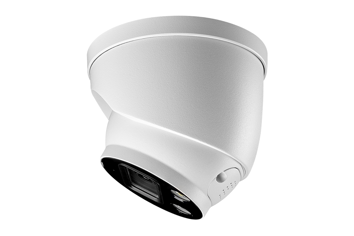 8-Channel Fusion NVR System with Dome and Bullet Smart Deterrence 4K IP Cameras