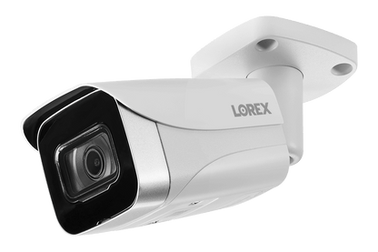 8-Channel NVR Fusion System with Four 4K (8MP) IP Cameras and 2 Wi-Fi Indoor Cameras