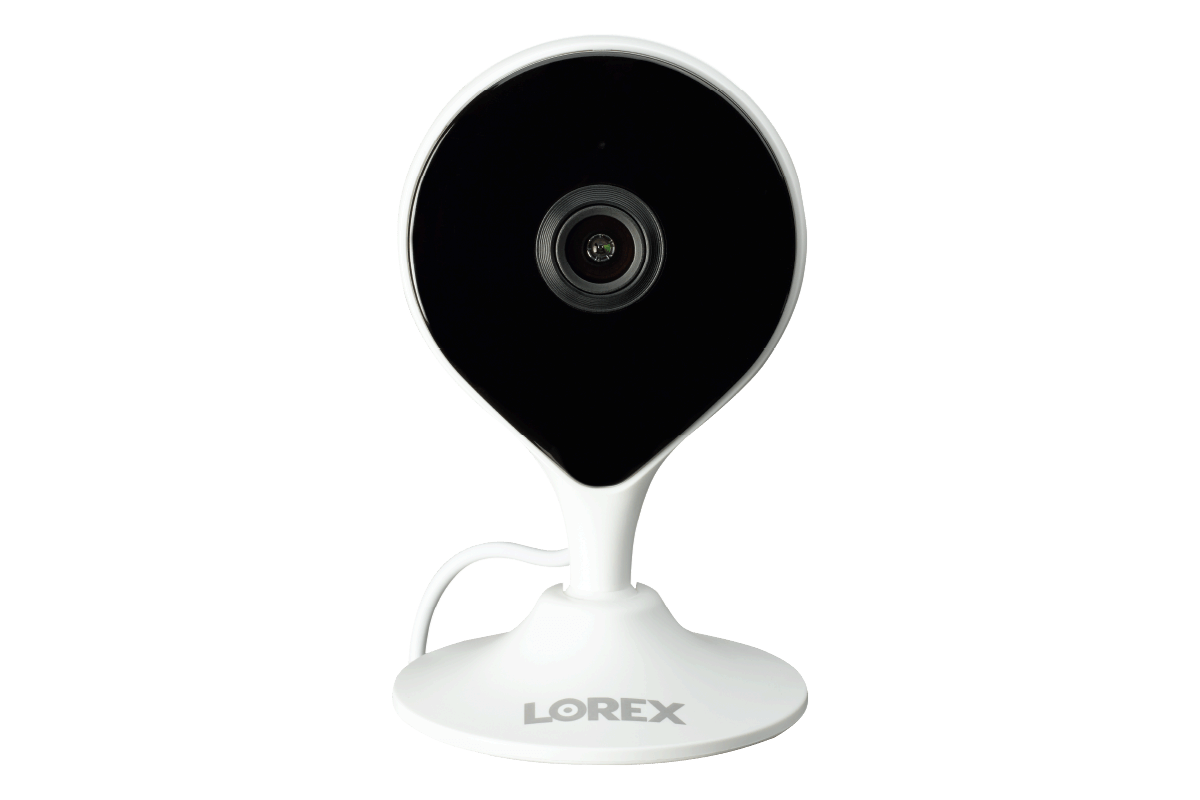8-Channel NVR Fusion System with Six 4K (8MP) IP Cameras, HD Smart Indoor Wi-Fi Security Camera and Wi-Fi Floodlight Camera