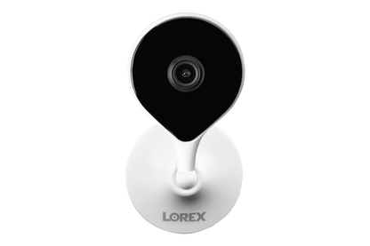 8-Channel NVR Fusion System with Six 4K Smart Deterrence IP Dome Security Cameras, Wi-Fi Floodlight and Indoor Camera