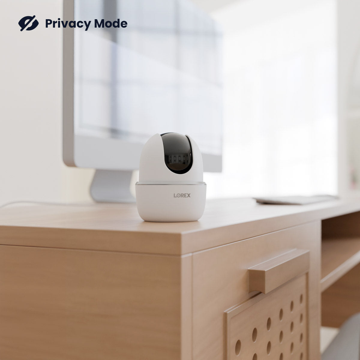 Lorex 2K Indoor Pan-Tilt Wi-Fi Pet Camera (32GB)