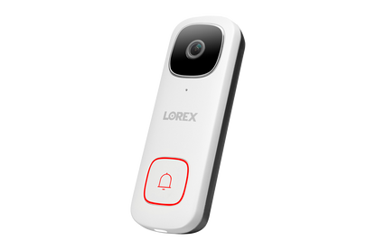 Lorex 2K Wi-Fi Video Doorbell (Wired, 32GB)