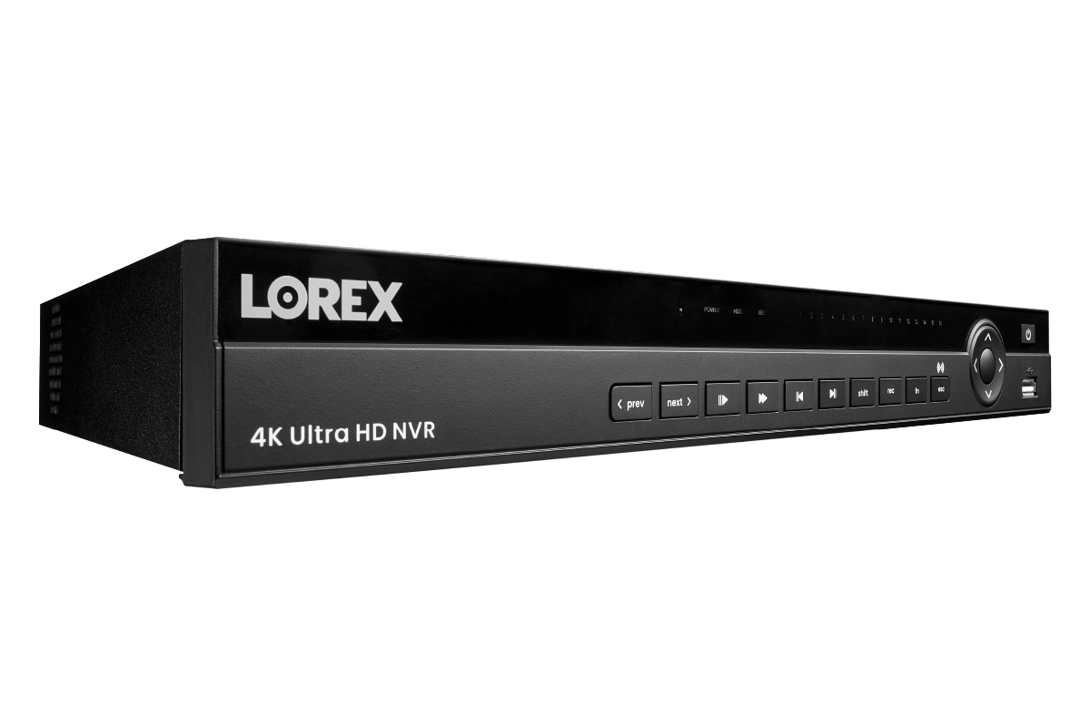 Lorex 4K (32 Camera Capable) Elite Series 8TB NVR with 16 Channel PoE Switch