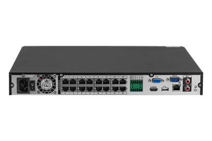 Lorex Fusion Series 4K 16 Camera Capable (Wired or Fusion Wi-Fi) 4TB Wired NVR System with H13 IP Dome Cameras