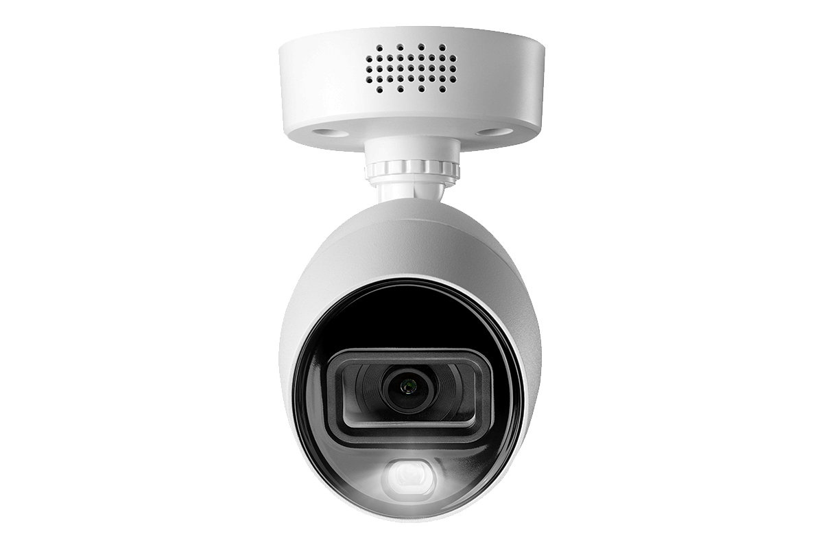 Lorex Fusion 4K 20-Channel (16 Wired and 4 Wi-Fi) 2TB DVR System with 8 Analog Active Deterrence Cameras and Two 4K Smart Security Lighting Indoor/Outdoor Wi-Fi Cameras