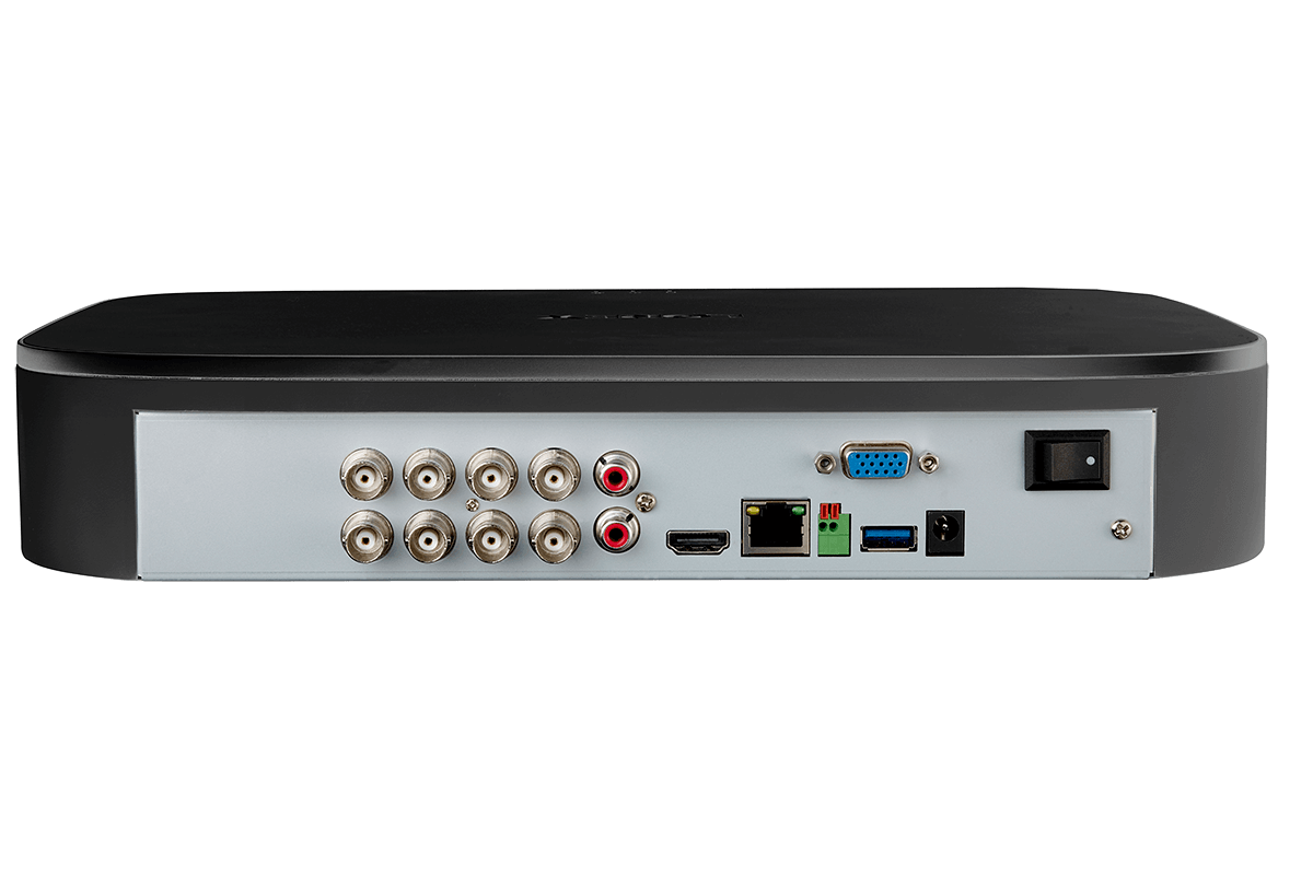 4K 8-Channel Wired DVR with Advanced Motion Detection Technology and Smart Home Voice Control