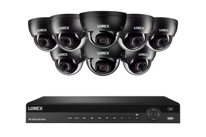Lorex Elite Series 4K 16 Camera Capable 4TB Wired NVR System with 4MP (2K) A4 IP Dome Cameras