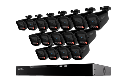 Lorex Connect X Series 4K 16-Channel Wired NVR System with X5 Bullet Security Cameras - 4TB