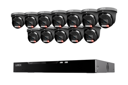 Lorex Connect X Series 4K 16-Channel Wired NVR System with X5 Turret Security Cameras - 4TB
