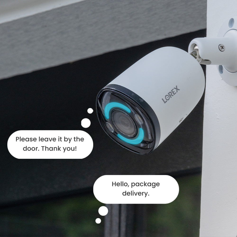 4K+ (12MP) IP Security Cameras with 16-Channel (8 Wired, 8 Wi-Fi) Fusion Recorder