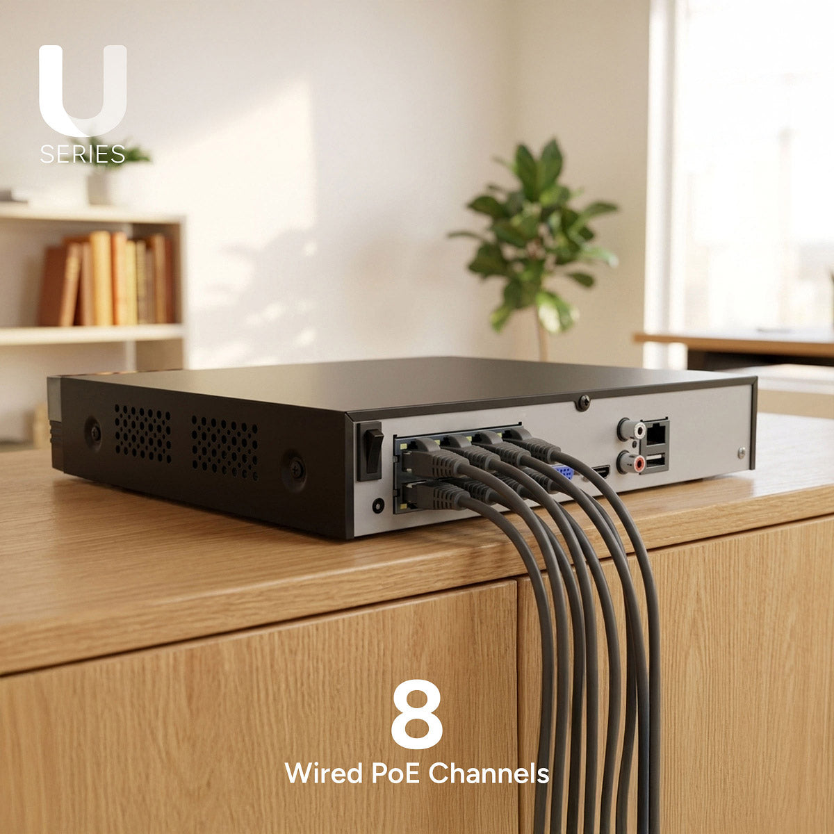 Lorex Connect UA 4K 8-Channel PoE Network Video Recorder - 2TB