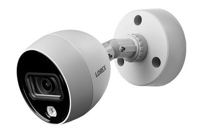 Lorex Fusion 4K 20-Channel (16 Wired and 4 Wi-Fi) 2TB DVR System with 8 Analog Active Deterrence Cameras and Two 4K Smart Security Lighting Indoor/Outdoor Wi-Fi Cameras