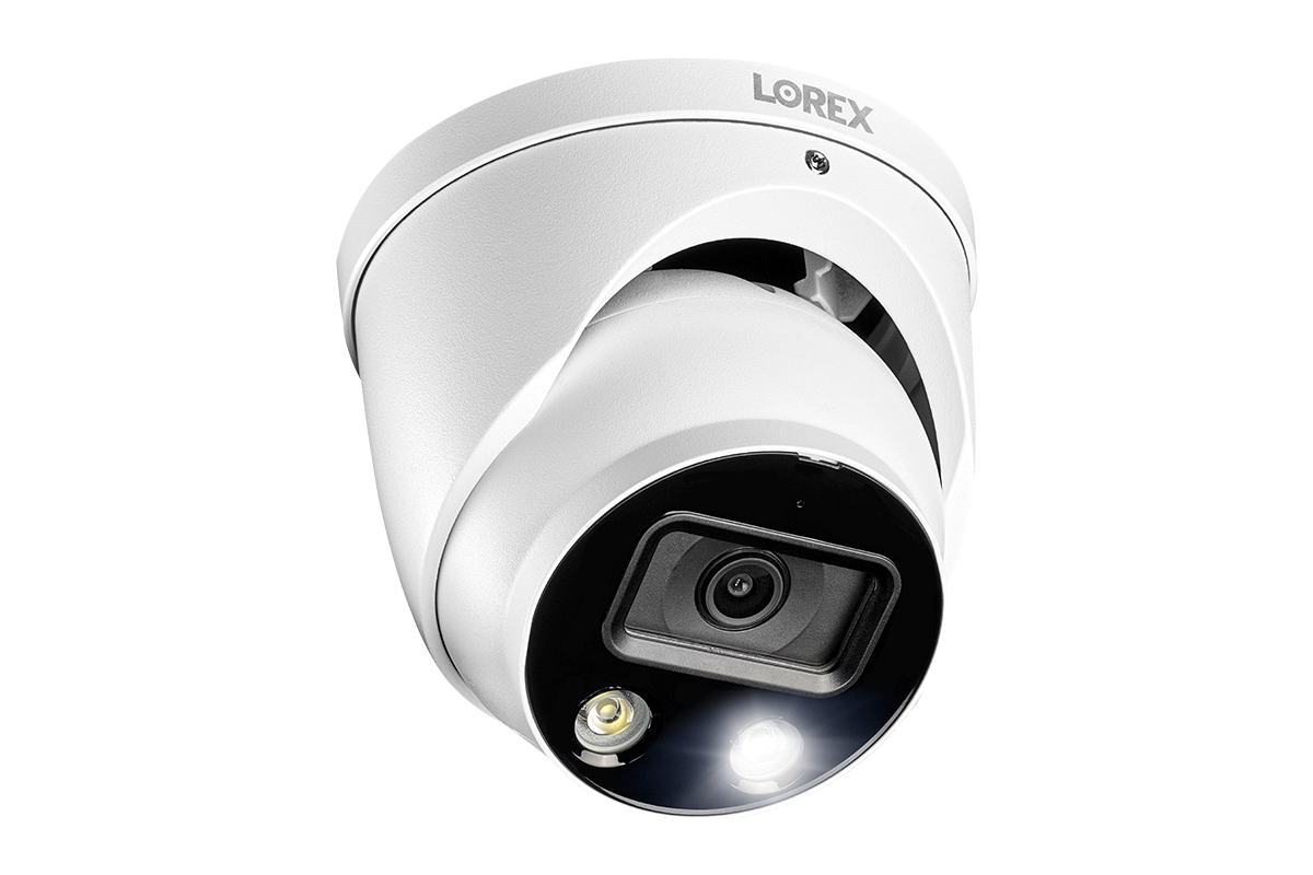 8-Channel 4K Fusion NVR System with Smart Deterrence Dome Cameras