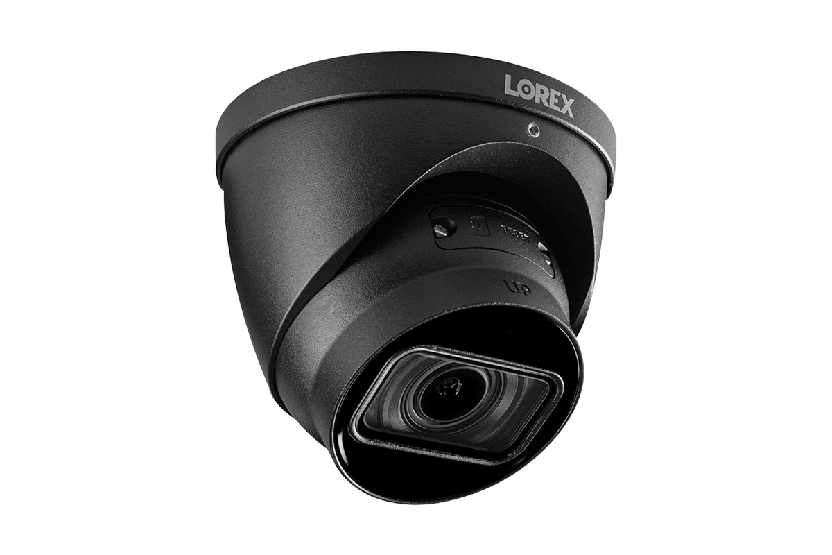 Lorex 4K IP Wired Dome Security Camera with Listen-In Audio, Motorized Varifocal Lens and Real-Time 30FPS Recording