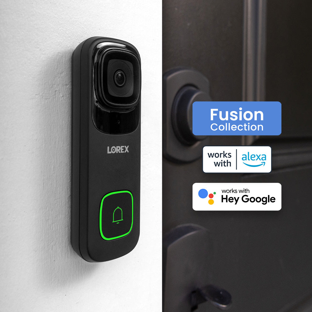 Lorex 4K Wi-Fi Video Doorbell (Wired, 32GB) - Open Box