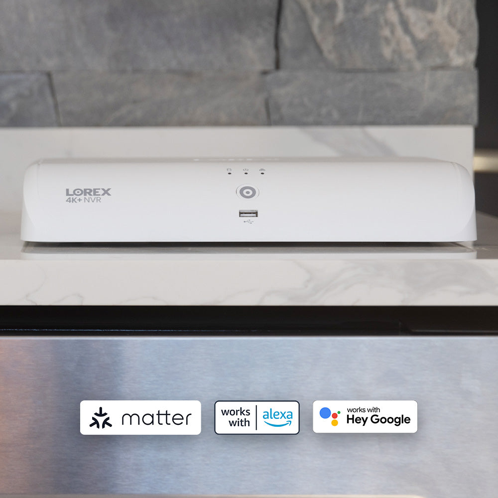 Lorex Fusion Series 4K 16 Channel (8 Wired + 8 Fusion Wi-Fi) 2TB Wired System with H12 Wired 4K IP Bullet Cameras