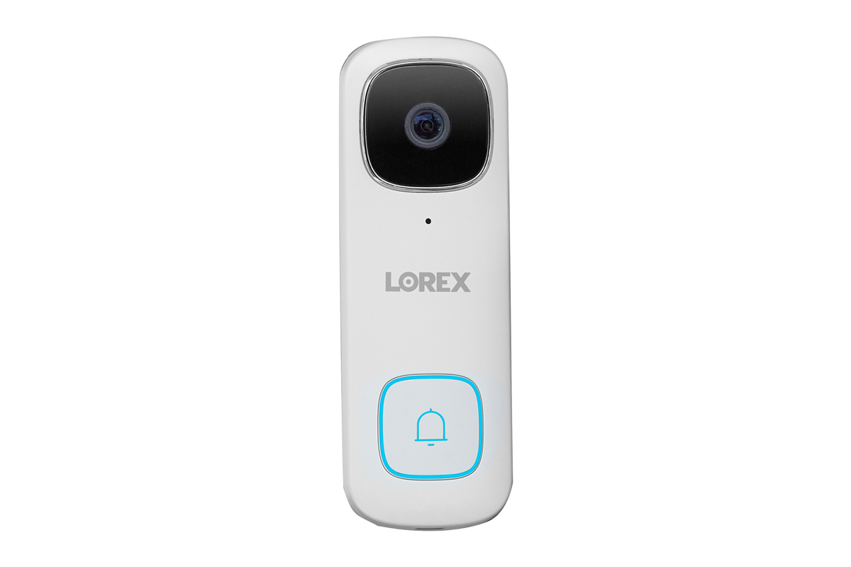 Lorex 2K Wi-Fi Video Doorbell (Wired, 32GB)