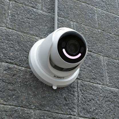 Lorex Fusion Series 4K 16 Camera Capable (Wired or Fusion Wi-Fi) 6TB Wired NVR System with H12 Wired 4K IP Dome Cameras