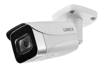 8-Channel NVR Fusion System with Four 4K (8MP) IP Cameras and 2 Wi-Fi Indoor Cameras