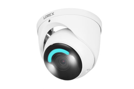 Lorex H16 4K IP Wired Dome Security Camera with Smart Security Lighting and Smart Motion Detection