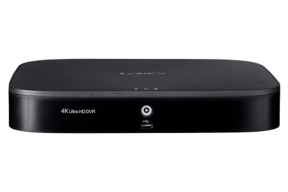 4K Ultra HD 8 Channel Security System with 6 Active Deterrence 4K (8MP) Cameras