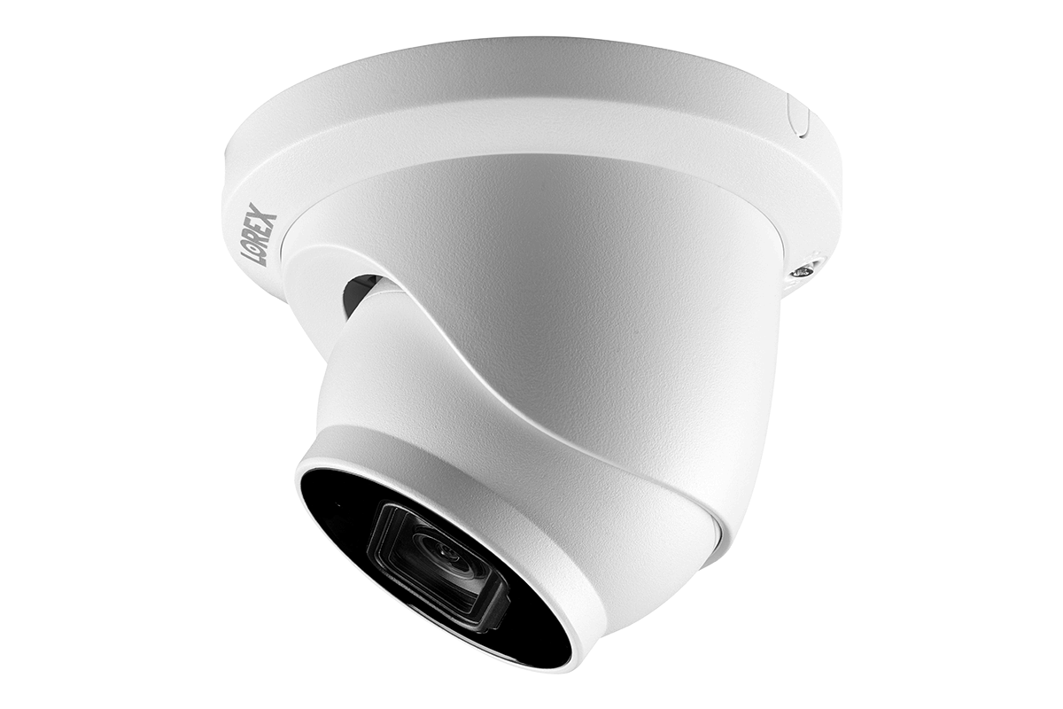 Lorex 4K (16 Camera Capable) 6TB Wired NVR System with Nocturnal 3 Smart IP Dome Cameras with Listen-In Audio and 30FPS