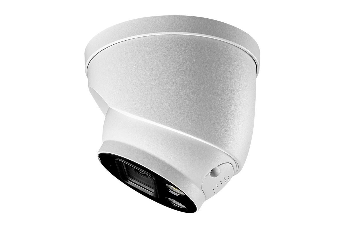 8-Channel 4K Fusion NVR System with Smart Deterrence Dome Cameras