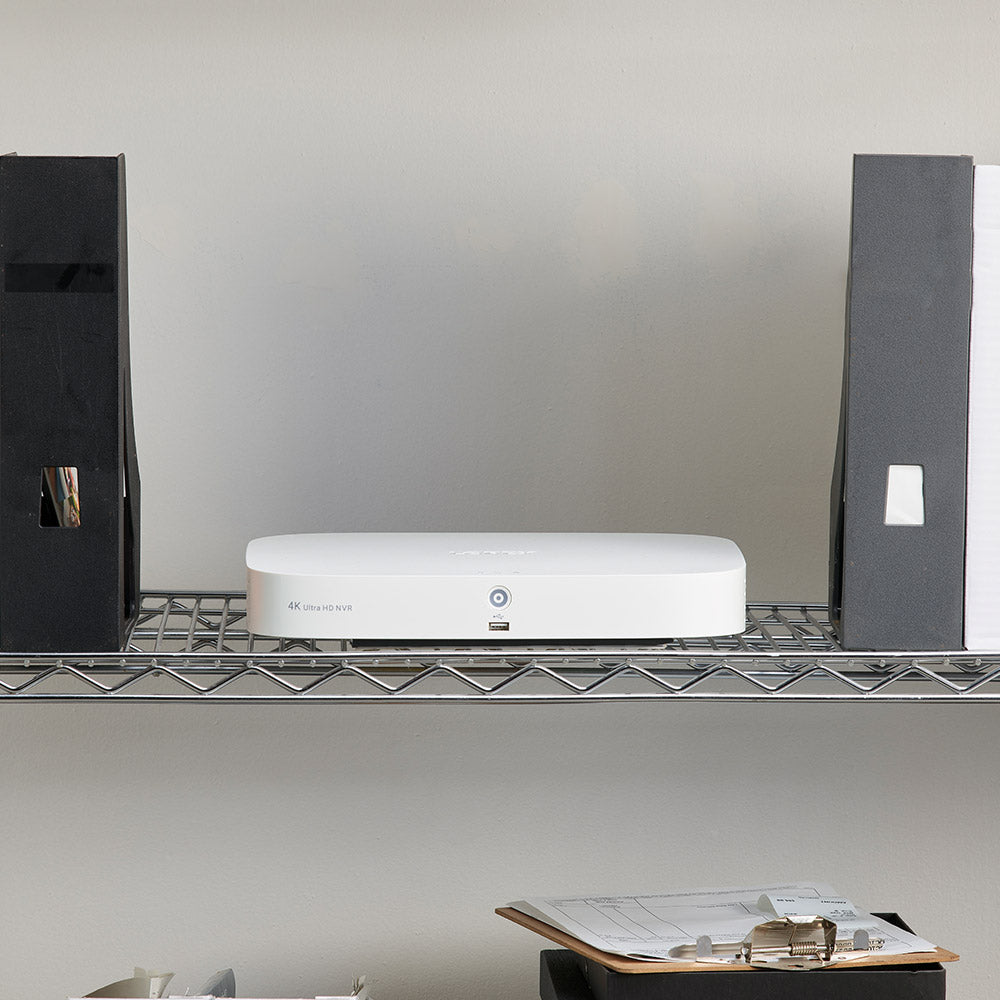 Lorex Fusion NVR with IP Dome and Bullet Cameras - 4K 16-Channel 2TB Wired System