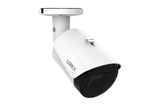 Lorex A14 4K IP Wired Bullet Security Camera with Listen-In Audio and Smart Motion Detection