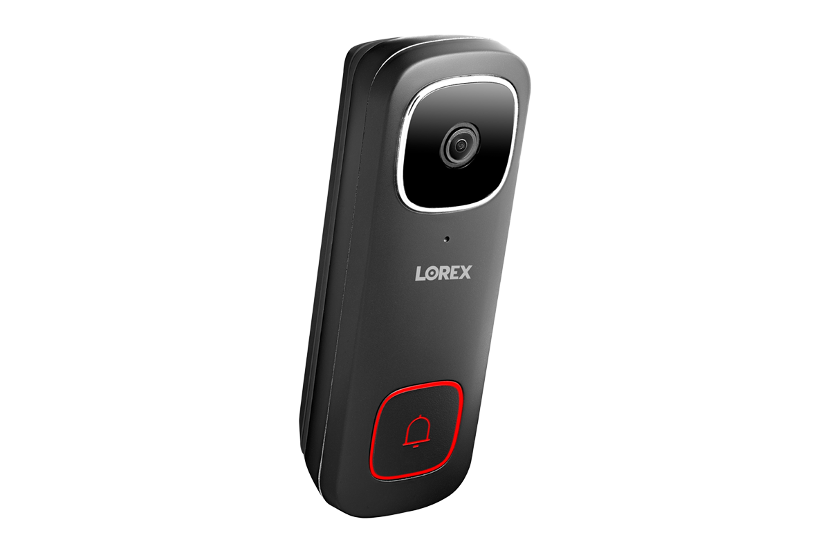 Lorex 2K Wi-Fi Video Doorbell (Wired, 32GB)