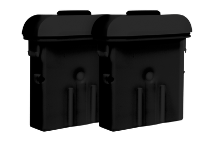 High-Capacity 4 Cell Battery Pack for LWB3900 Wire-Free Cameras (Black - 2-pack)