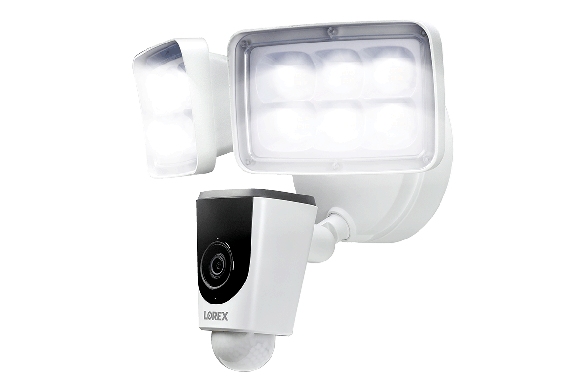 Home Monitoring Kit featuring 1080p HD Video Doorbell, Floodlight and 2 Window / Door Motion Sensors